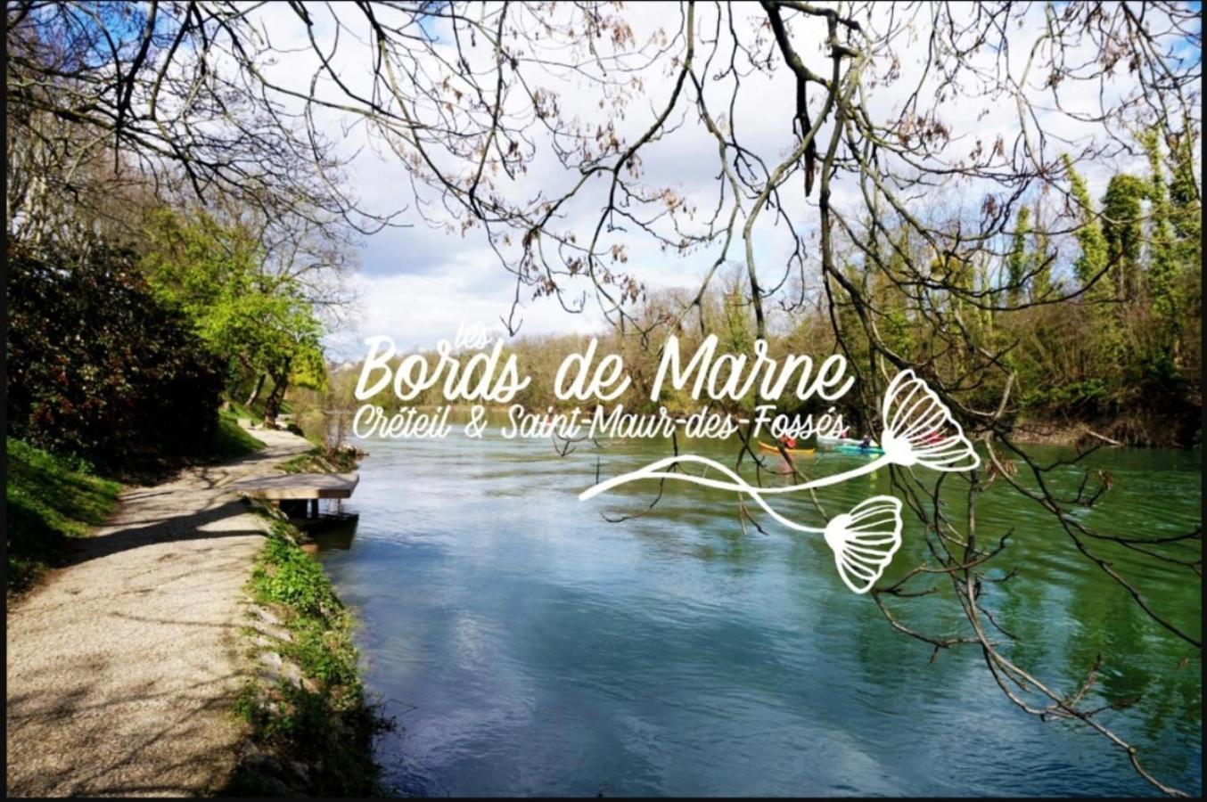 Апартаменты Entree Privee, Calme, Rafraichisseur D'Air, Proche Paris - Genius Сен-Мор-де-Фоссе Экстерьер фото